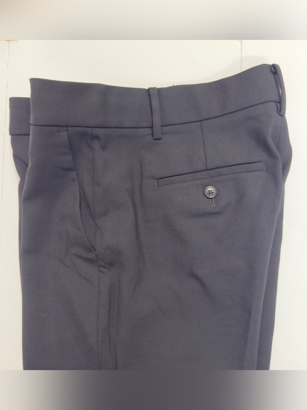 Madewell Kick Out Crop Pants Wool Blend Twill Size 6 - Picture 12 of 15